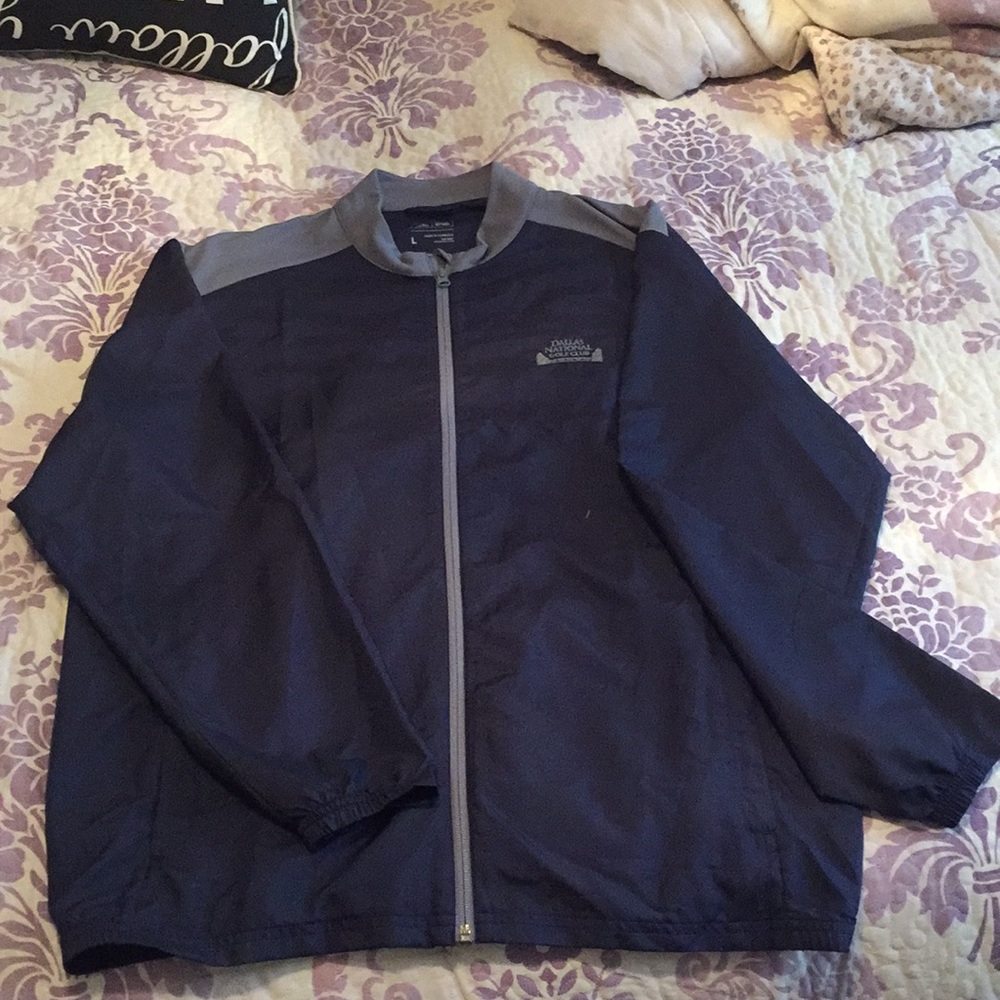 Adidas men’s full zip golf pullover